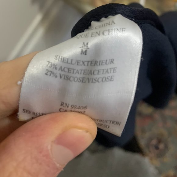 Theory Navy Blouse - Picture 5 of 5